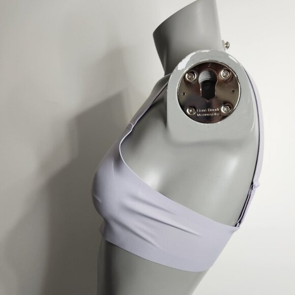 Knix Padded V Neck Thin Strap Bra In Orchid Size 32B - Picture 3 of 11